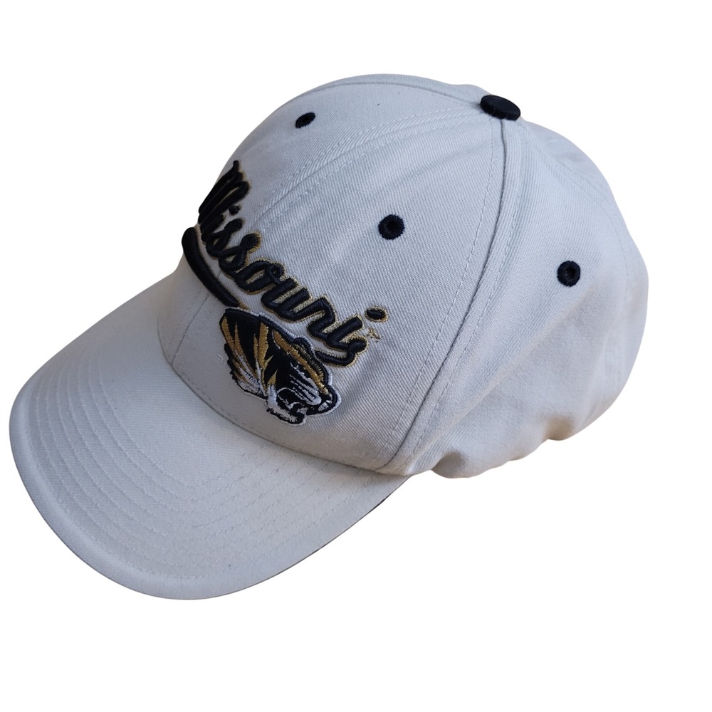 Missouri Tigers Mizzou NCAA Adjustable Hat‎ Collegiate Licensed Cap Black Gold